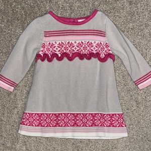 Hanna Andersson Sweater Dress size 6-12m